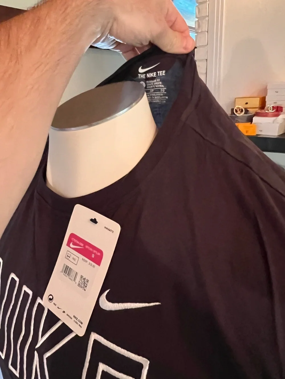 Mens nike short/shirt sets small